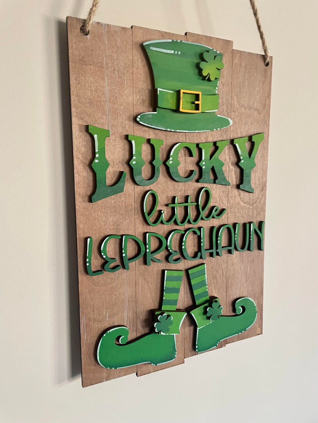 3D Lucky little leprechauns