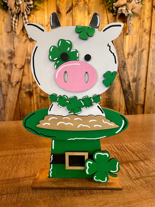 3D St Patrick's Cow