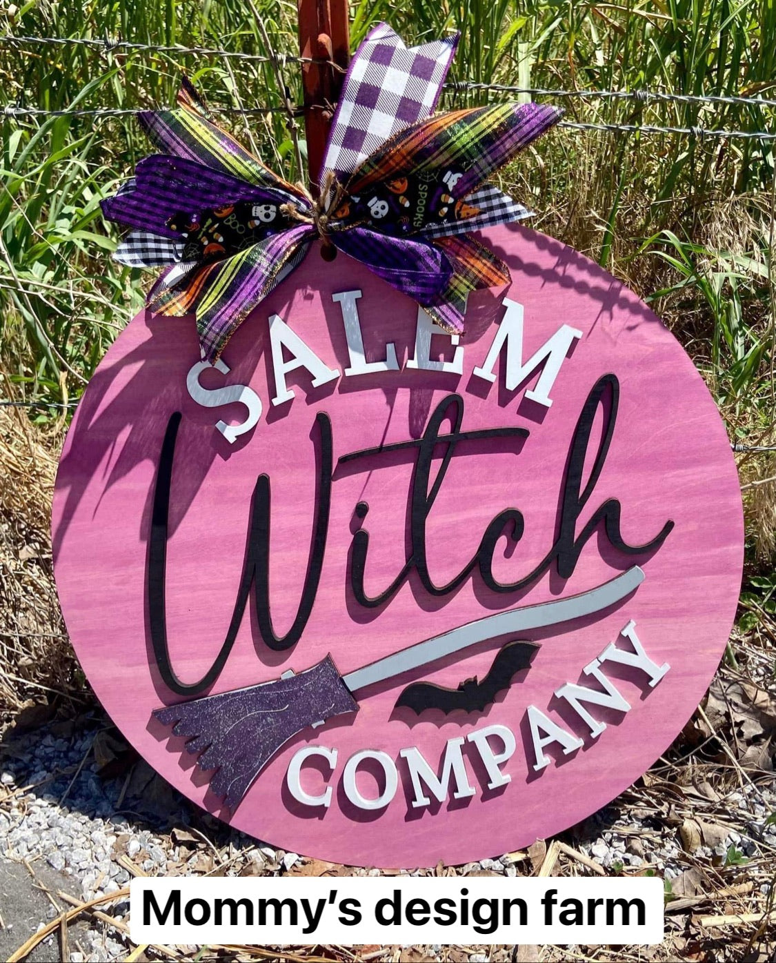 3D Door hanger - Salem witch Company