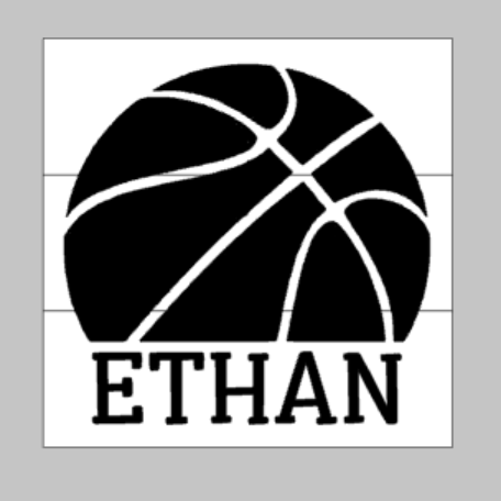 Basketball with name