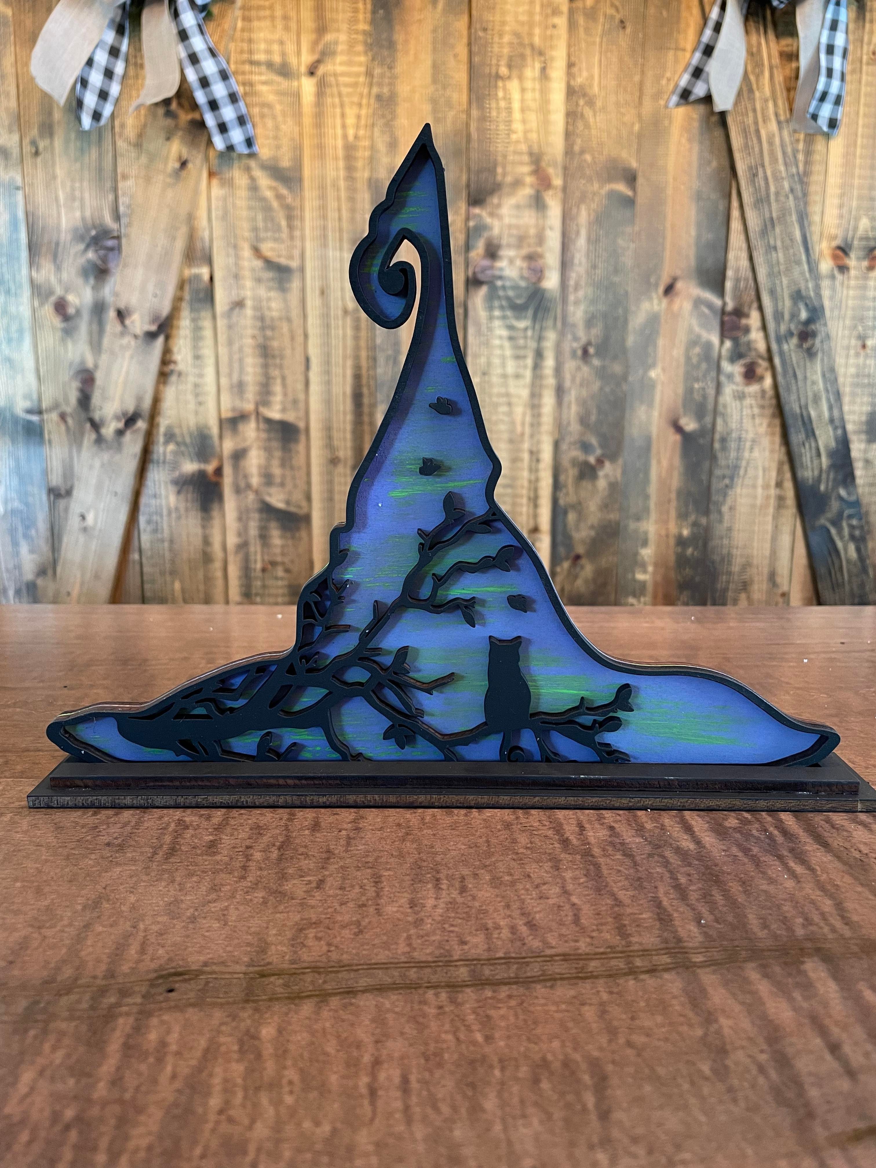 3D Decorative Standing Witch Hat