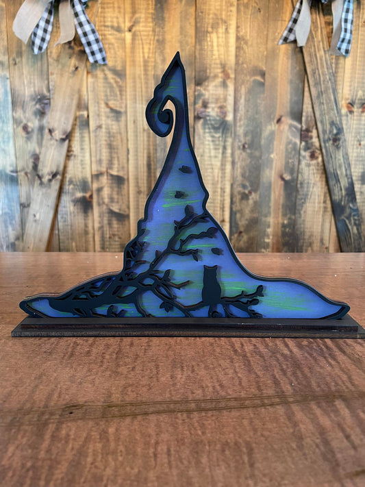 3D Decorative Standing Witch Hat
