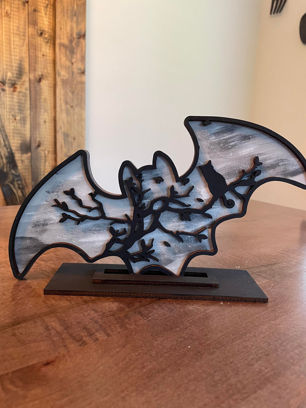 3D Decorative Standing Bat