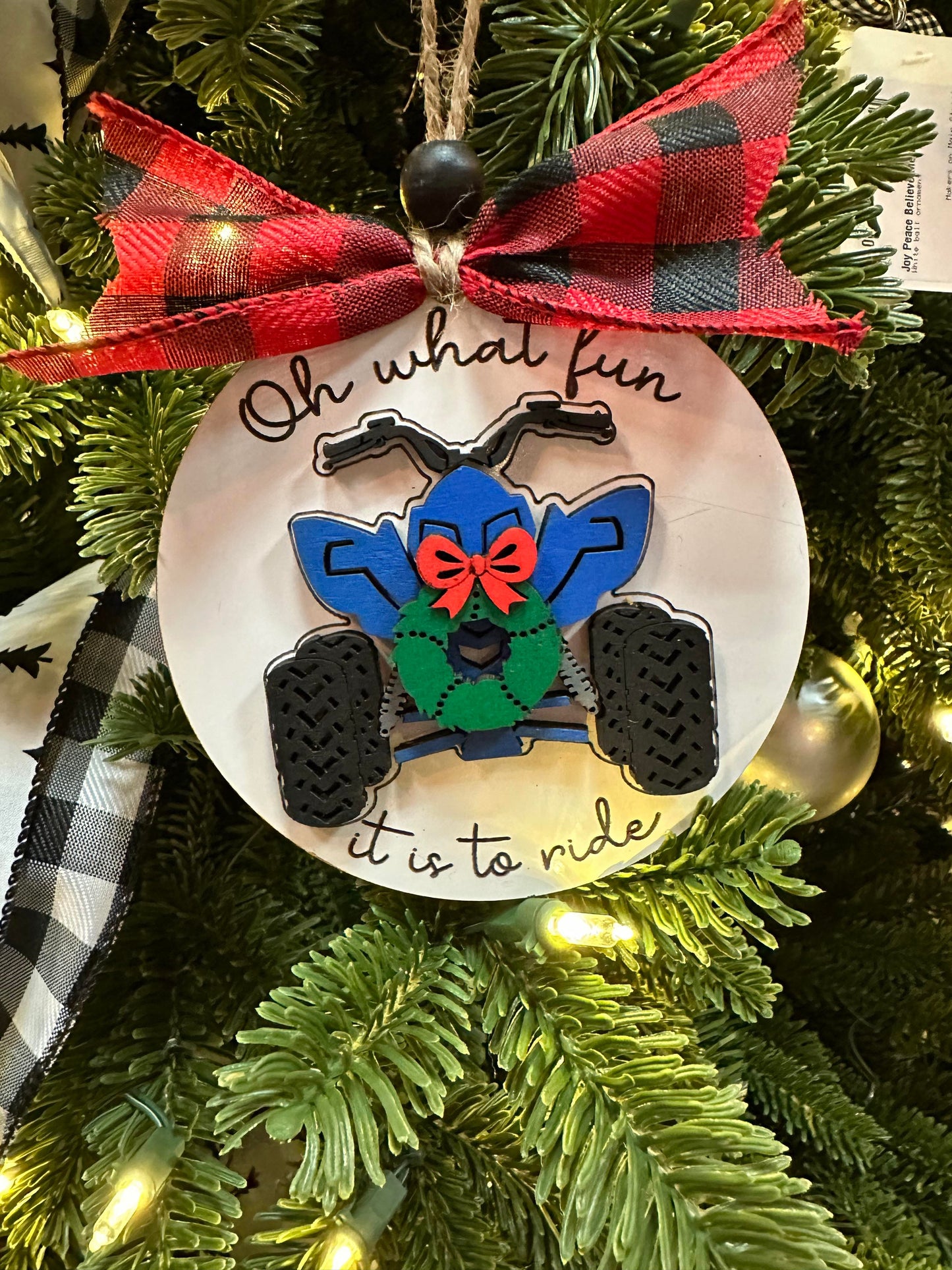 Ornament- Motorcycles, Jeeps, 4wheelers and more