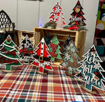 3D Decorative Standing Christmas Tree