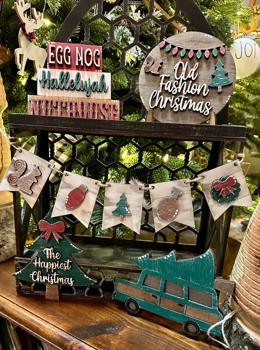 3D Tiered Tray Decor - Christmas Vacation
