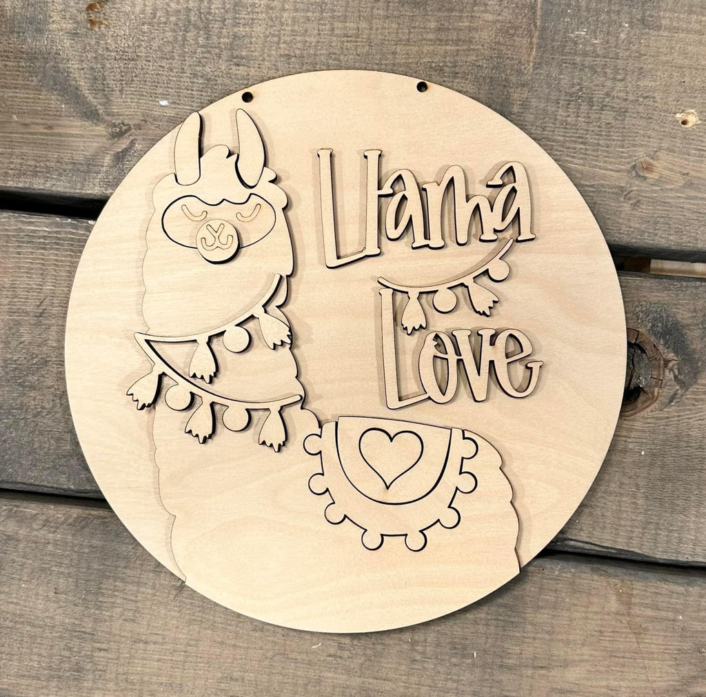 3D Llama Love
