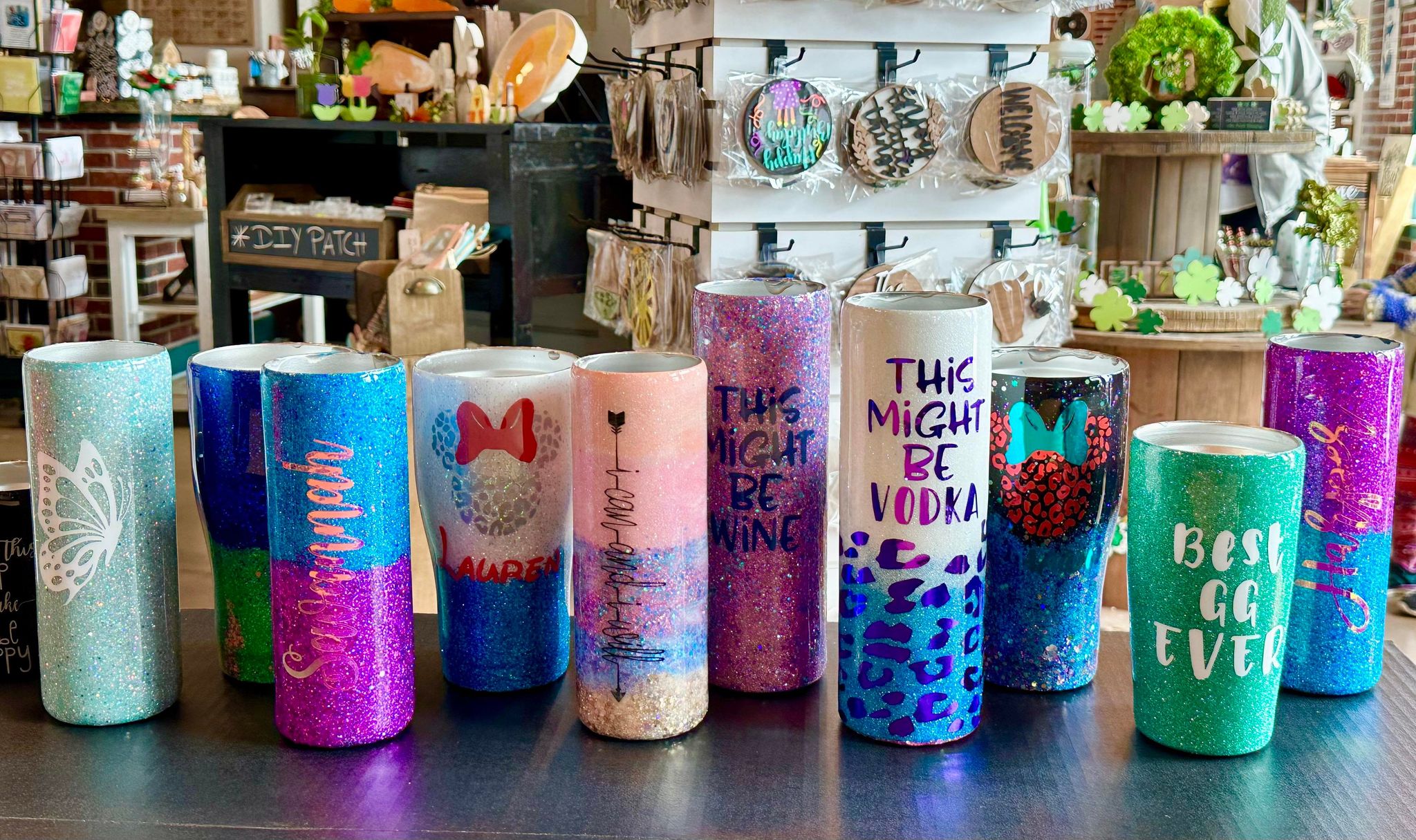 Rainbow Mama Epoxy Tumbler – Rustic Edge Designs