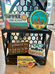 3D Tiered Tray Decor - Sunshine and Beach