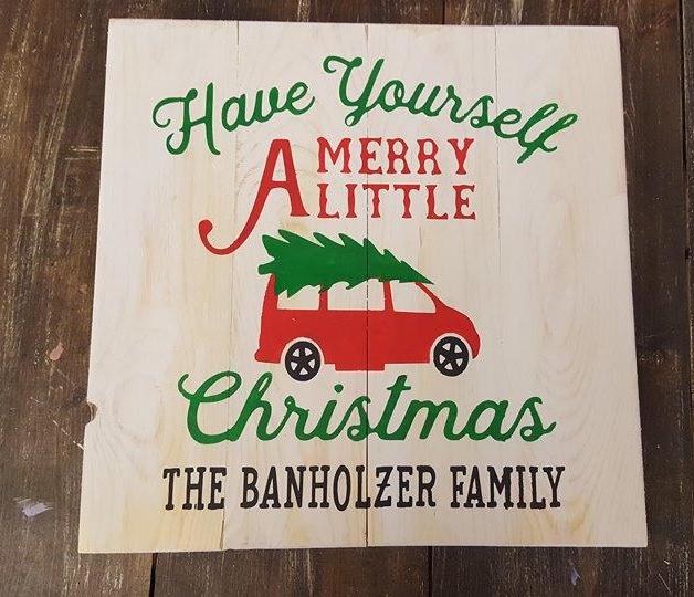 Have yourself a merry little Christmas-Van with family name