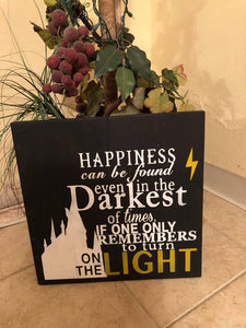 HP-Happiness can be found even in the darkest of places