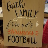 Faith family friends & (your team) football