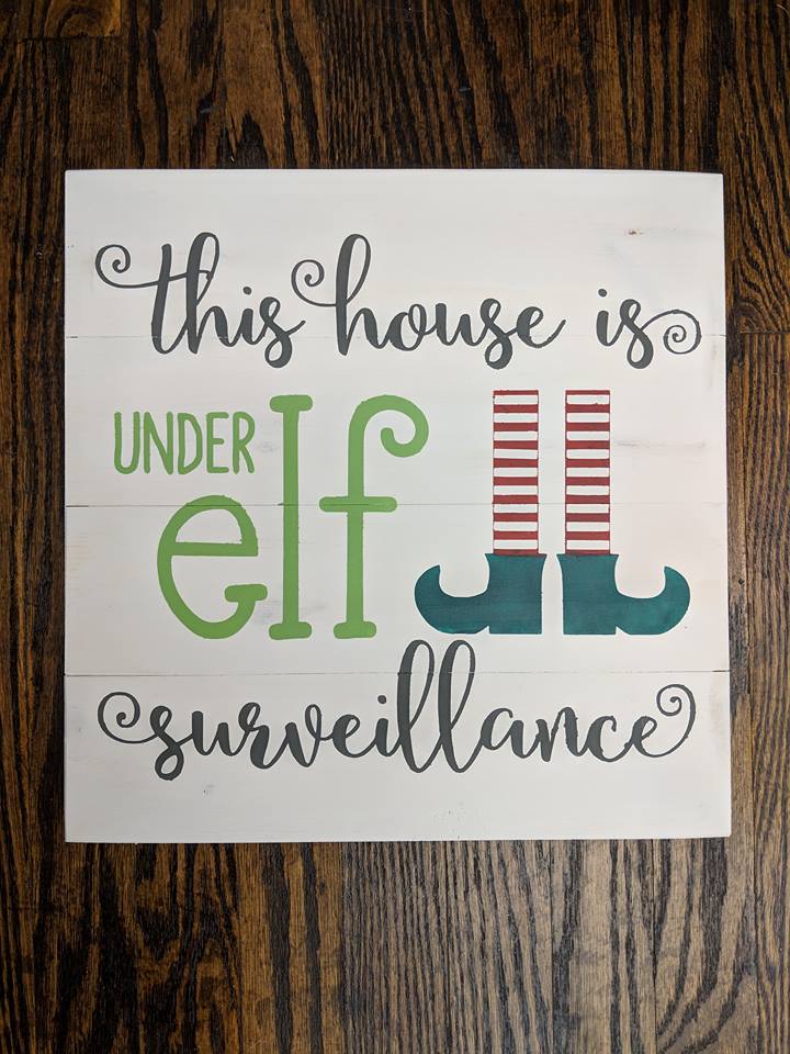 This house is under elf surveillance