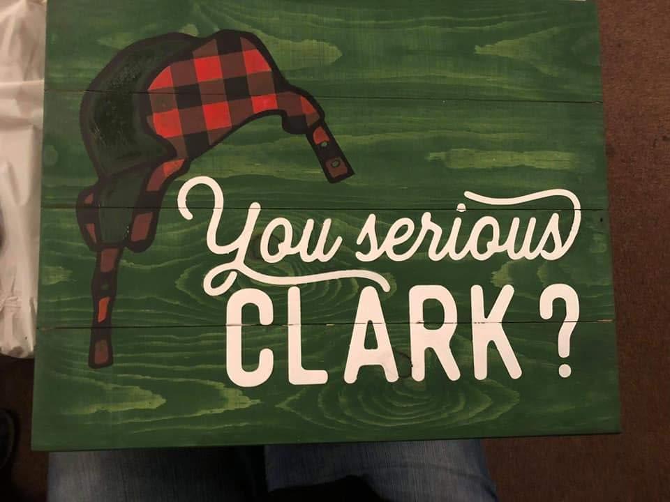 You serious Clark?