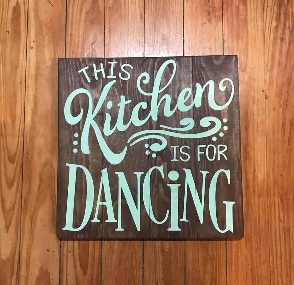 This kitchen is for dancing with dots