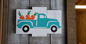 Truck with carrots