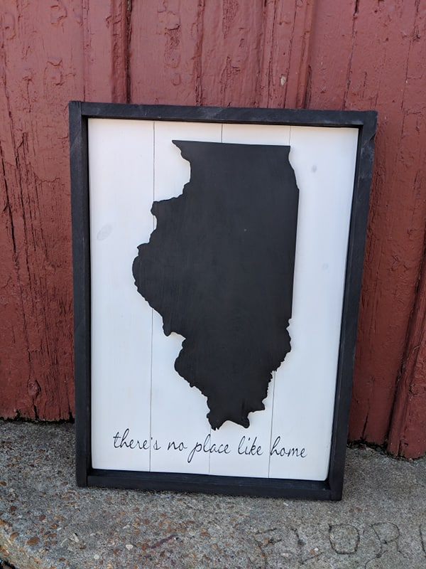 3D Illinois - there's no place like home with heart
