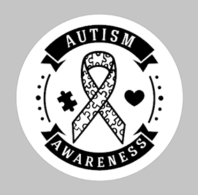 Autism awareness Round