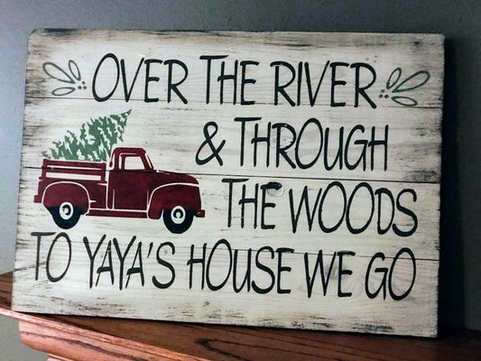 Over the river and through the woods
