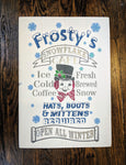 Frosty's snowflake cafe