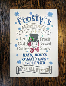 Frosty's snowflake cafe