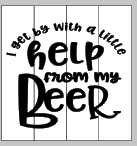 I get by with a little help from my beer