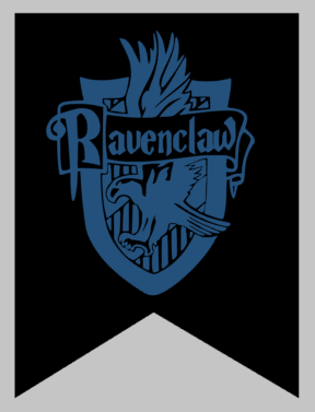 Door hanger Banner - HP Ravenclaw Crest