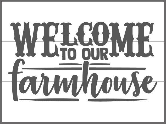 Welcome to our farmhouse