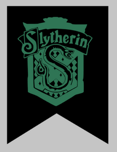 Door hanger Banner - HP Slytherin Crest