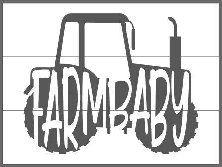 farmbaby with tractor