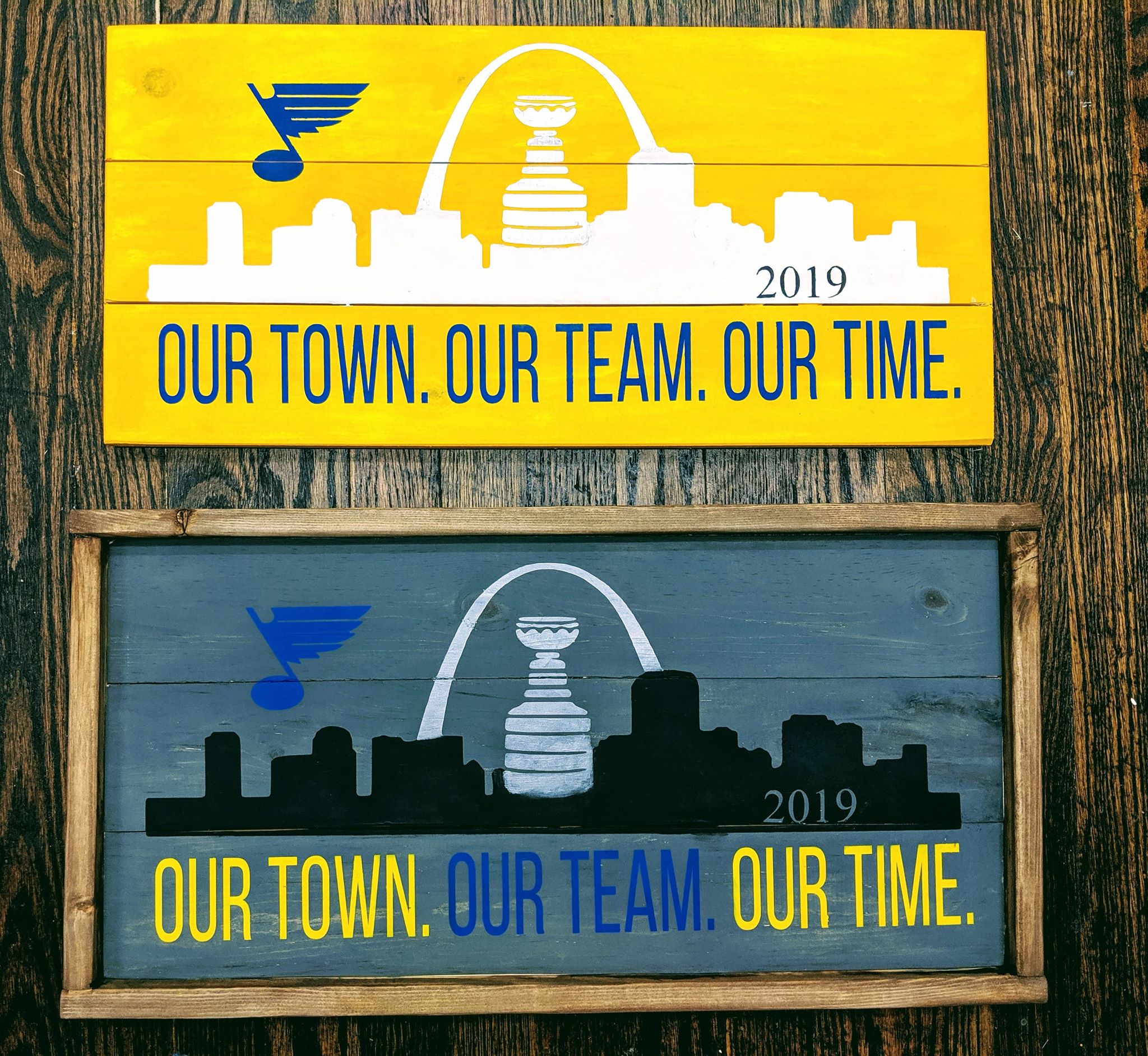 Our Town Our Team Our Time STL Blues