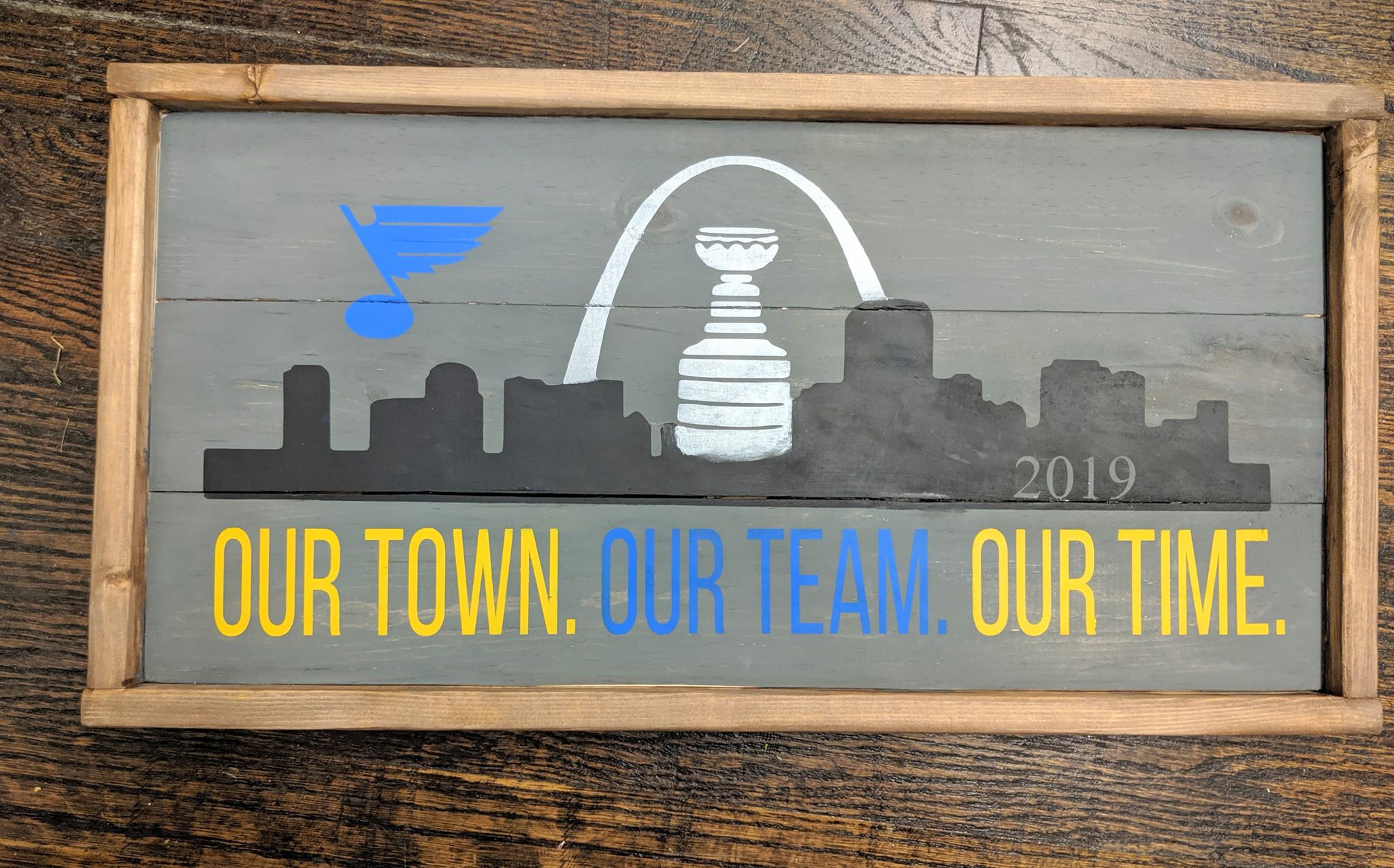 Our Town Our Team Our Time STL Blues