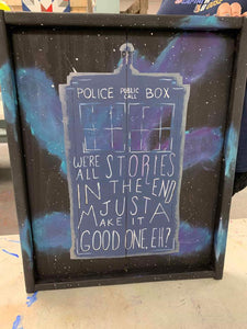 Police box Dr. who