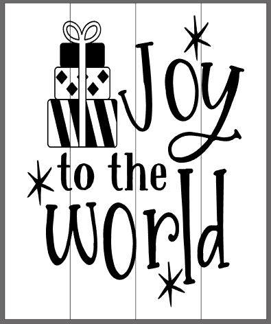 Joy to the world presents and stars