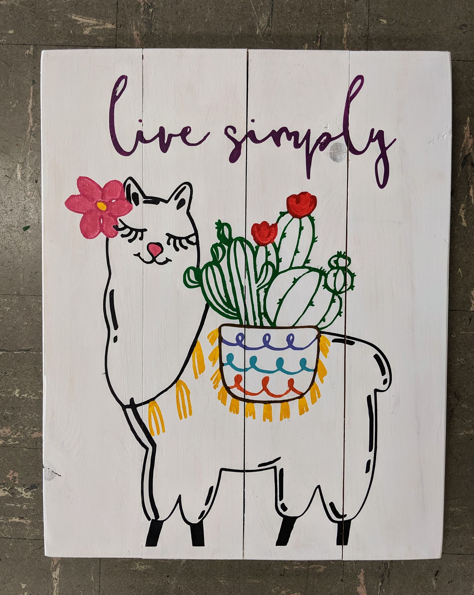 Live Simply Llama