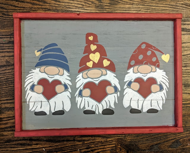 Valentines gnomes