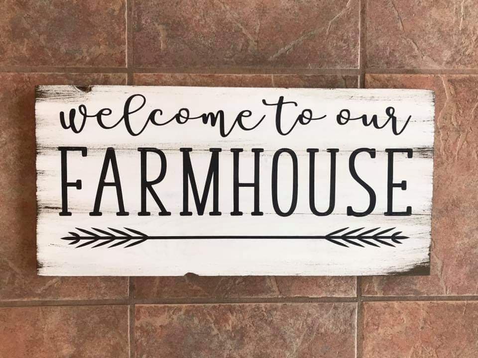 Welcome to our farmhouse with est date