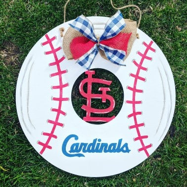 St. Louis Cardinals Christmas Baseball Ornament