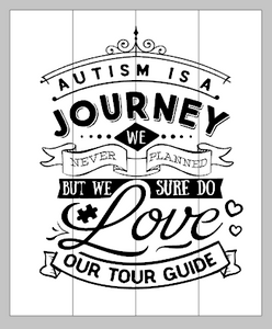 Autism is a journey we never planned