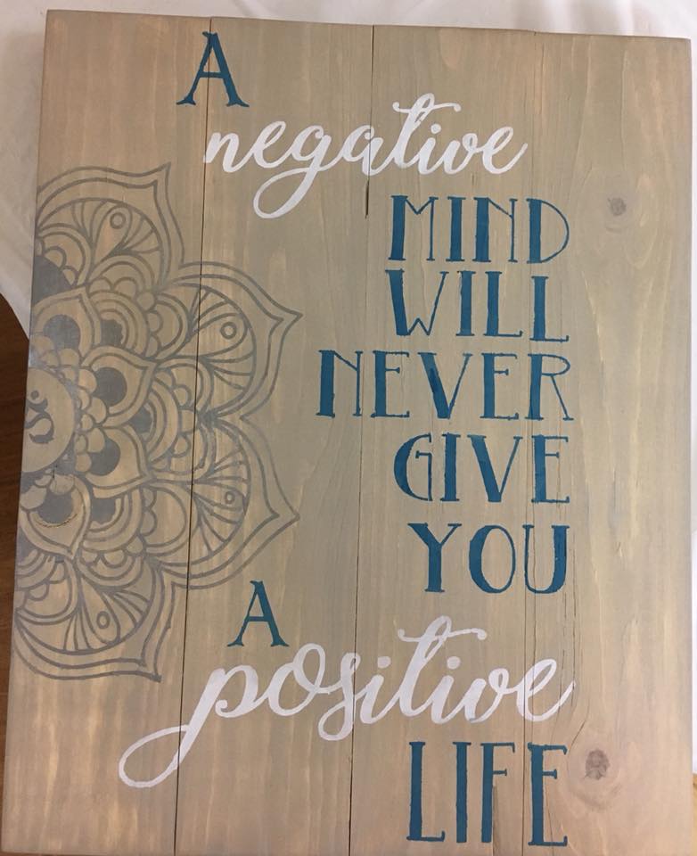 A Negative mind will never give you a positive life