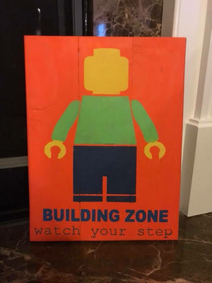 Building zone watch your step