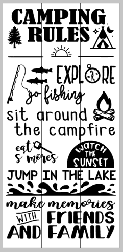 Camping rules