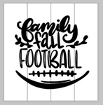 Family fall football