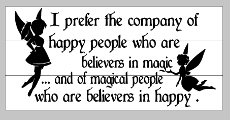 I prefer the company of happy people