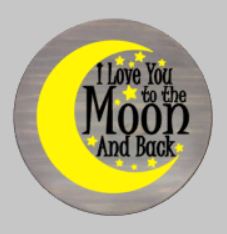I love you to the moon and back-round