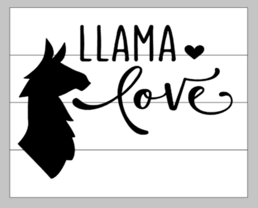 llama love with llama