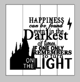 HP-Happiness can be found even in the darkest of places
