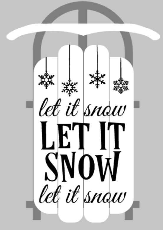 Let it Snow Printable