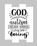 God created autism
