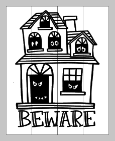 Beware with haunted house